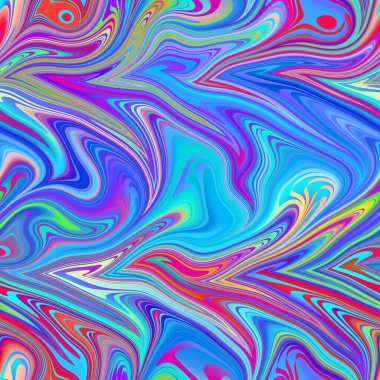 Kusursuz mermer ıslak dalgalı sıvı deseni