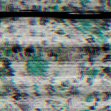 Kusursuz teknik arıza RGB bilgisayar monitörü gürültüsü