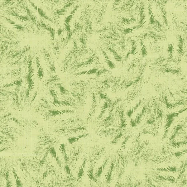 Helle Linie grüne tropische Blätter nahtloses Muster — Stockfoto