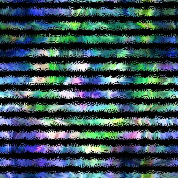 Безшовні абстрактні кольорові плями з накладанням смуг — стокове фото