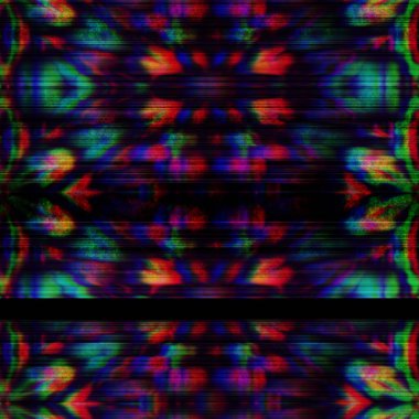 Kusursuz teknik arıza RGB bilgisayar monitörü gürültüsü