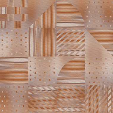 Bulanık arkaplanda kalça rastgele coğrafi desen