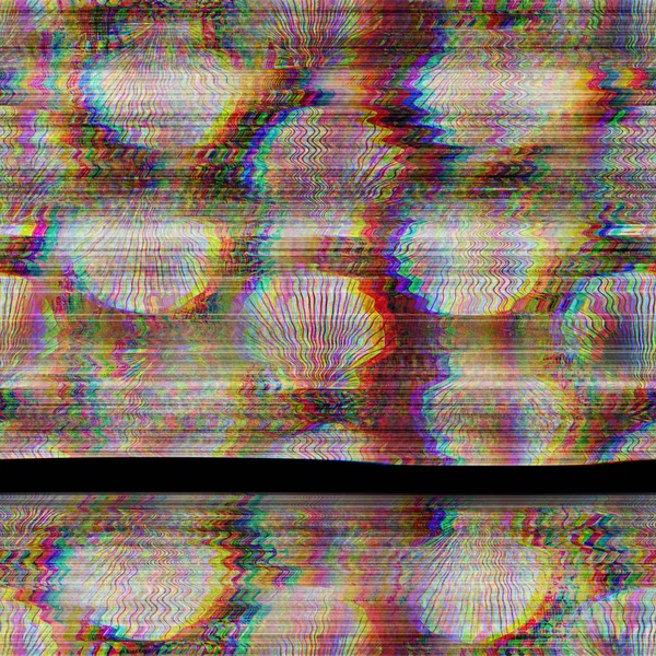 Glitch techno sem costura RGB computador monitor de ruído — Fotografia de Stock