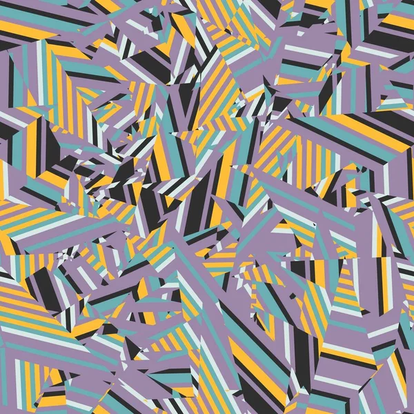 Απρόσκοπτες τυχαίες λωρίδες χιπ funky μοτίβο — Φωτογραφία Αρχείου