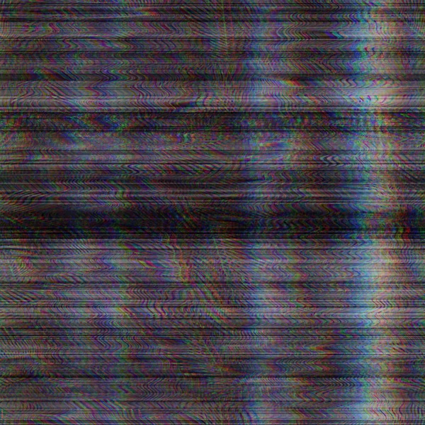 Glitch techno sem costura tropical RGB ruído do computador — Fotografia de Stock