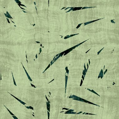 Yeşil tropikal palmiye yaprakları pürüzsüz desen bırakır