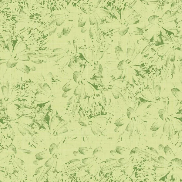 Línea brillante verde hojas tropicales patrón sin costuras — Foto de Stock