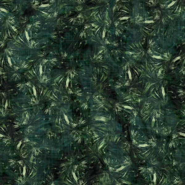 Zielona palma tropikalna liście bezszwowe wzór — Zdjęcie stockowe
