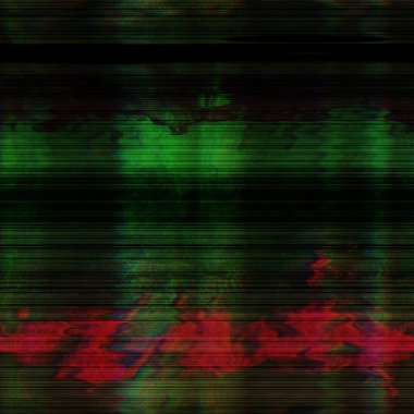 Kusursuz teknik arıza RGB bilgisayar monitörü gürültüsü