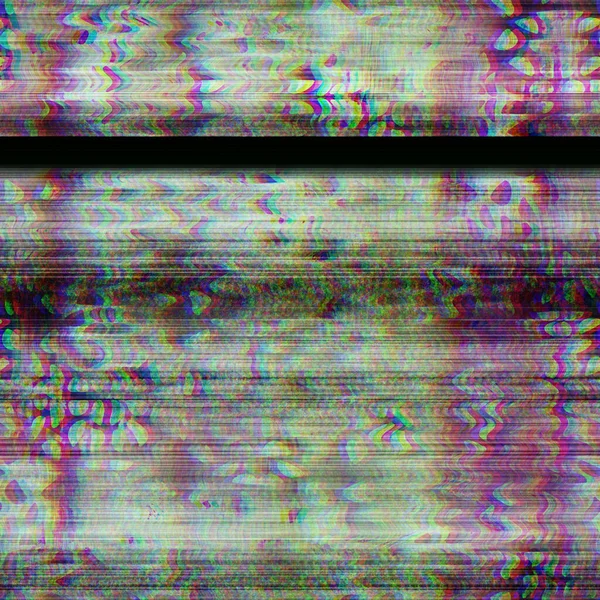 Glitch techno sem costura RGB computador monitor de ruído — Fotografia de Stock