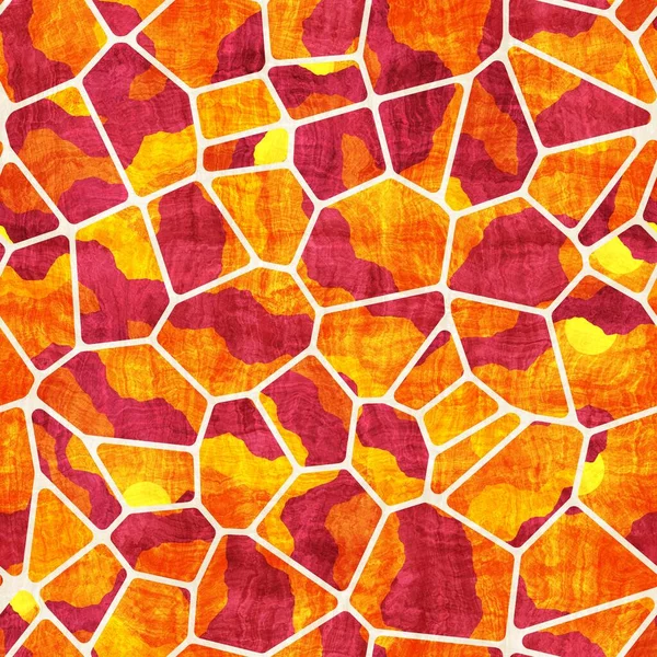 Zökkenőmentes geo csempe alakú kollázs felületi minta — Stock Fotó