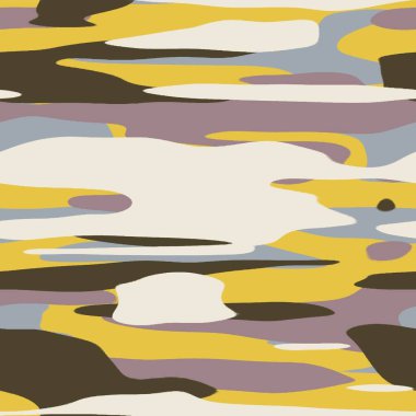 Kusursuz düz düz renk kamuflaj kalça dijital desen