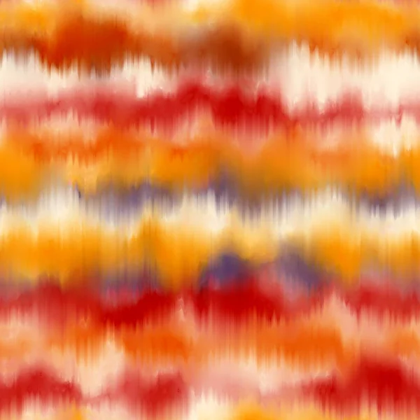 Seamless faux striped tie dye pattern swatch — Stock Photo, Image