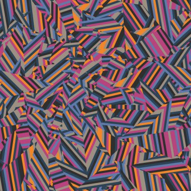 Kusursuz rastgele birleştirilmiş çizgili kalça deseni.