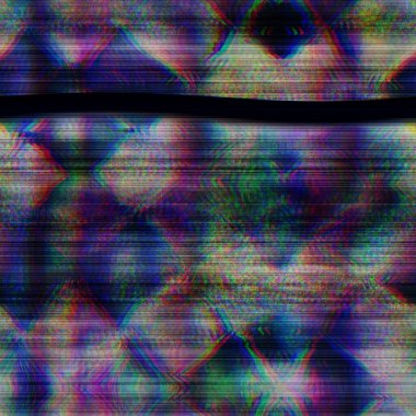 Kusursuz teknik arıza RGB bilgisayar monitörü gürültüsü