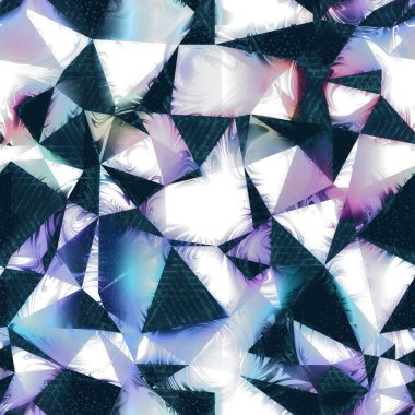 Lux donanması ve beyaz yanardöner jeo pürüzsüz desen