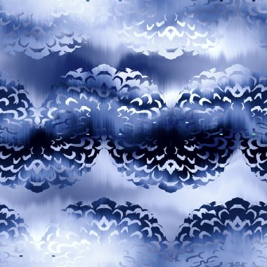 Renkli kusursuz soyut desen tasarımı