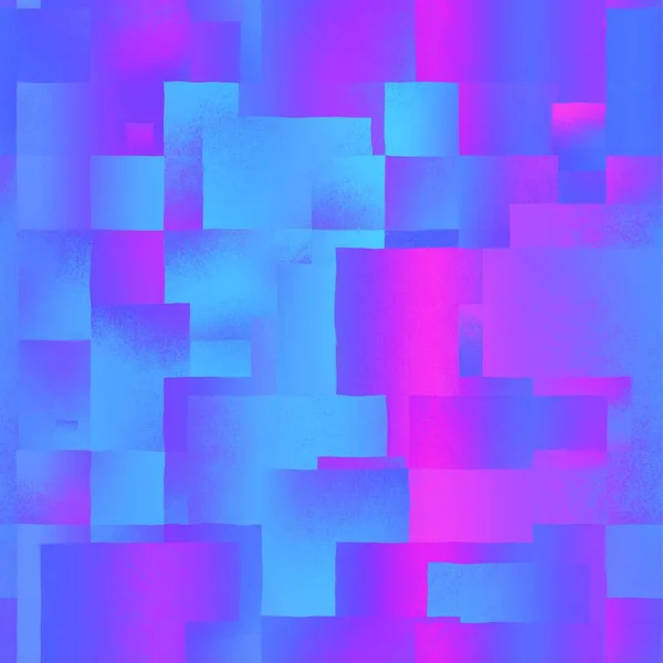 Inconsútil rectángulo geo azulejo patrón de mosaico muestra —  Fotos de Stock