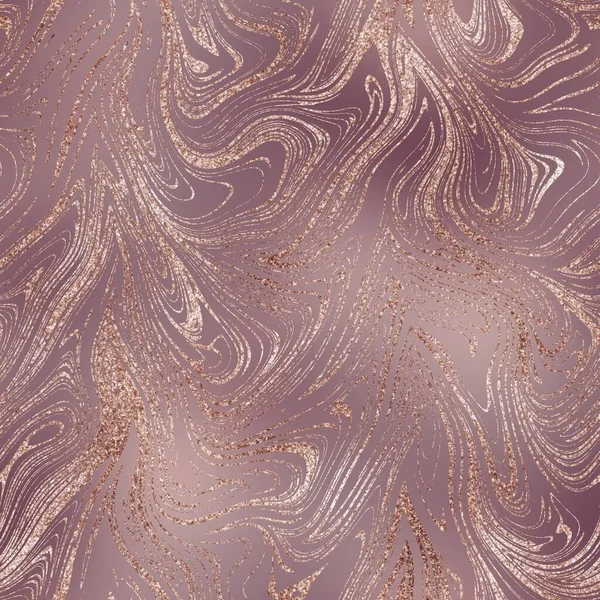 Seamless pink glitter marble streaks on blur — Stock Photo, Image