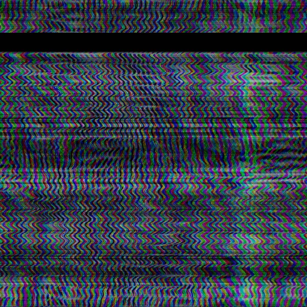 Nahtlose Techno-Panne RGB-Computermonitor-Geräusche — Stockfoto