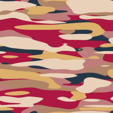 Kusursuz düz düz renk kamuflaj kalça dijital desen