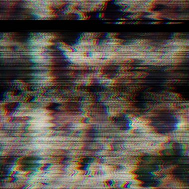 Kusursuz teknik arıza RGB bilgisayar monitörü gürültüsü