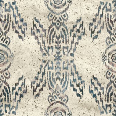 Kusursuz pasaklı kabile etnik halı motifi.