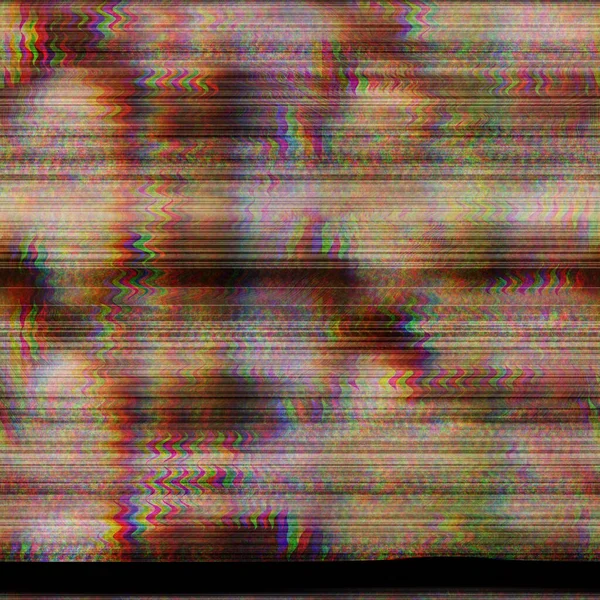 Glitch techno sem costura RGB computador monitor de ruído — Fotografia de Stock