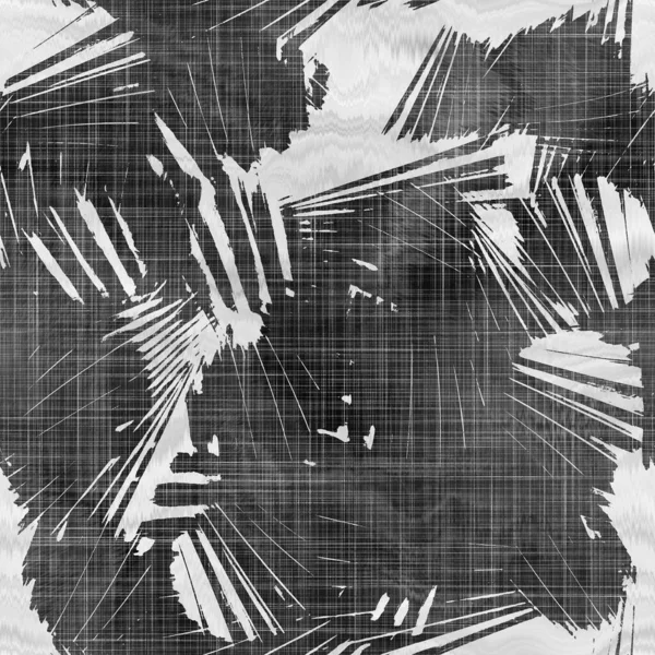 Black and white seamless abstract grunge texture — Stock Photo, Image