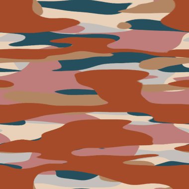 Kusursuz düz düz renk kamuflaj kalça dijital desen