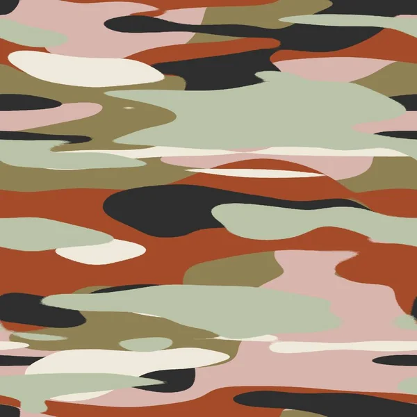 Seamless plain flat color camo hip digital pattern — Stock Photo, Image