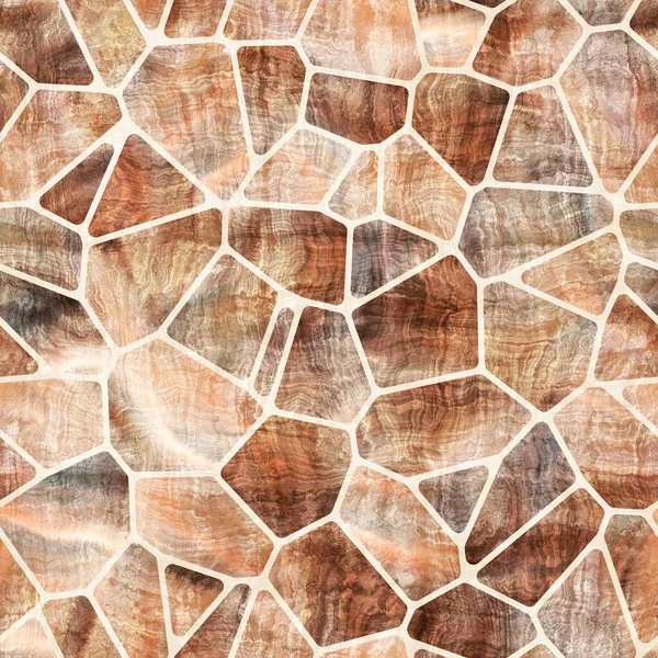 シームレスなジオタイル形状のコラージュ表面パターン — ストック写真