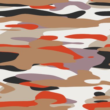 Kusursuz düz düz renk kamuflaj kalça dijital desen