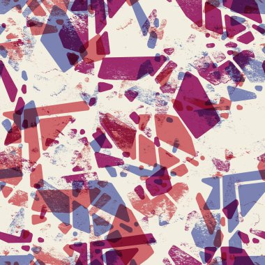 Pembe tonlarda kusursuz soyut desen