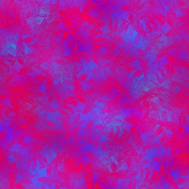 Kusursuz yoğun kırmızı ve mavi yaprak deseni