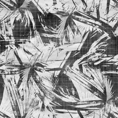 Siyah ve beyaz soyut grunge dokusu