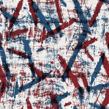 Kırmızı mavi beyaz ile kusursuz soyut desen