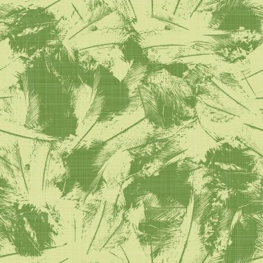 Parlak yeşil tropikal yapraklar pürüzsüz desen