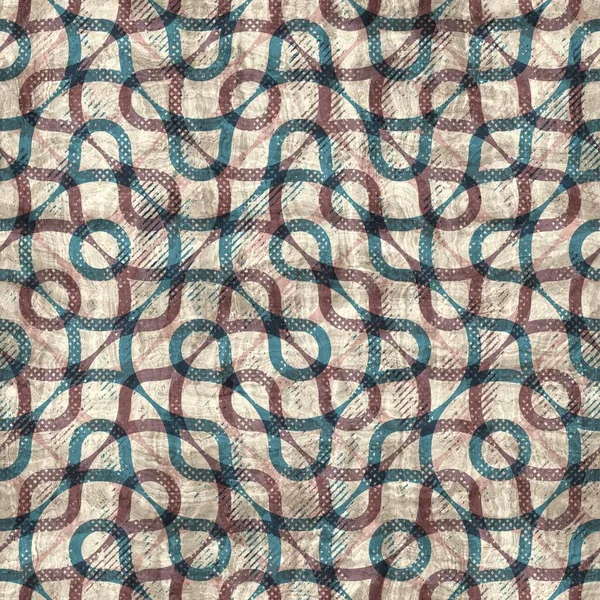 Naadloos blauw roze crème en marine oppervlak patroon — Stockfoto