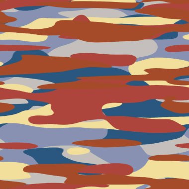 Kusursuz düz düz renk kamuflaj kalça dijital desen