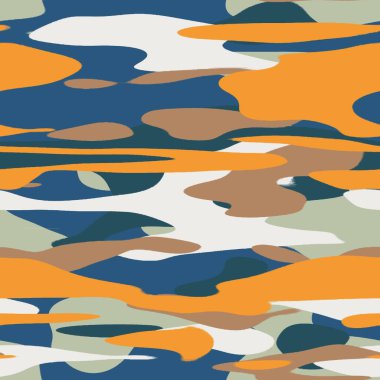 Kusursuz düz düz renk kamuflaj kalça dijital desen