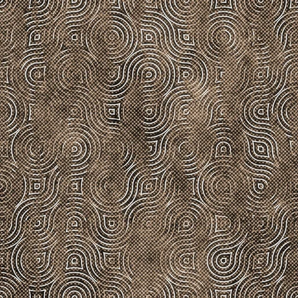 Seamless geometric pattern on cardboard for print — Stock Photo, Image