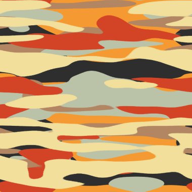 Kusursuz düz düz renk kamuflaj kalça dijital desen