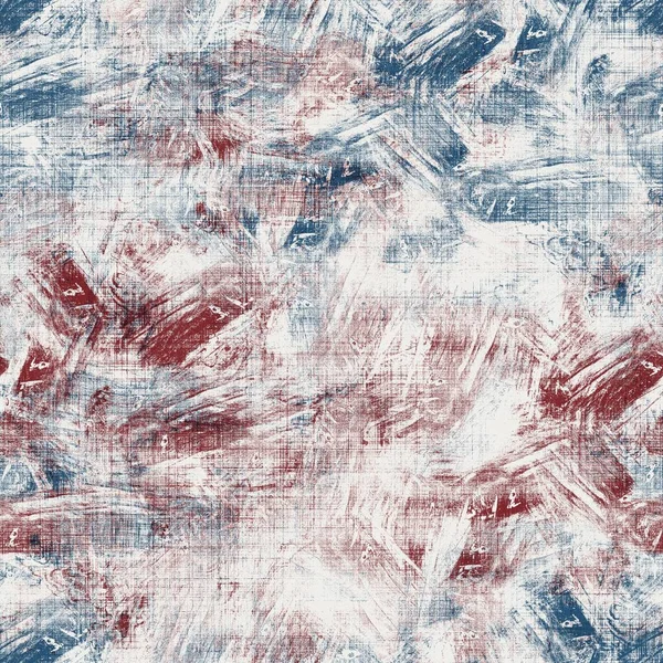 Bezešvé tropické vzor v červené modré černé bílé — Stock fotografie