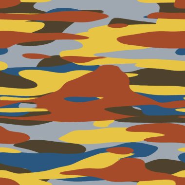 Kusursuz düz düz renk kamuflaj kalça dijital desen