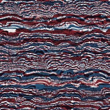 Kırmızı mavi beyaz, kusursuz çizgili desen.