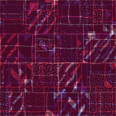 Pembe tonlarda kusursuz soyut desen