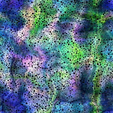 Terrazzo kaplamalı kusursuz soyut renk damlaları