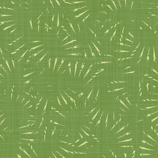 Heldere lijn groene tropische bladeren naadloos patroon — Stockfoto