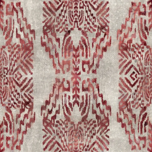Bezešvé grungy kmenový etnický koberec vzor. — Stock fotografie